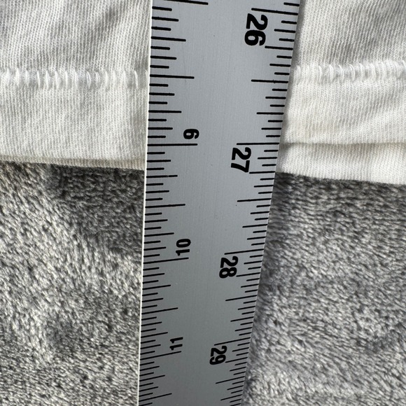 Victoria's Secret PINK White Rainbow Embroidered Short Sleeve T-Shirt Large - Picture 7 of 8